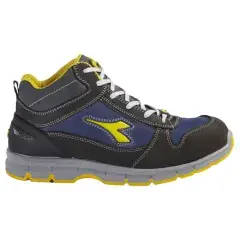 Baskets de sécurité montantes RUN MID ESD S3 SRC gris/bleu P42 DIADORA SPA 701.175304 Prix Cassé