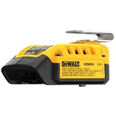 Certifié Chargeur portable 5 A XR 18 V / 54 V avec adaptateur DEWALT DCB094K-QW