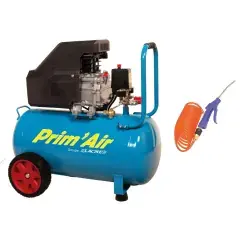 Compresseur 1850 W PRIMAIR MM 13/50-4 + tuyau + soufflette LACME 104230 Retour Gratuit