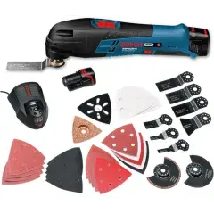Satisfait Ou Remboursé Découpeur-ponceur 10,8V GOP 10.8 V-LI avec accessoires + 2 batteries 1,3 Ah + chargeur en coffret L-BOXX BOSCH 060185800D