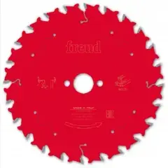 Lame de scie circulaire pour bois 24 dents D160 mm FREUD F03FS09678 Livraison Express