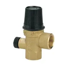 Offre Limitée Soupape de sureté avec prise de manomètre FF 1/2‘‘ 7 bar MSM-TM70 WATTS L0211072