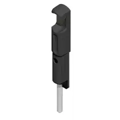 Verrou en applique DANAOS tête étroite 177 mm noir RAL 9005 LA CROISEE DS DS6378-013 Prix Cassé