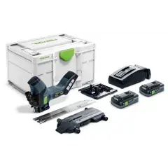 Scie 18V pour matériaux isolants ISC 240 HPC 4,0 EBI-Plus + 2 batteries 4 Ah + chargeur en coffret SYSTAINER FESTOOL 576569 Expédition Rapide
