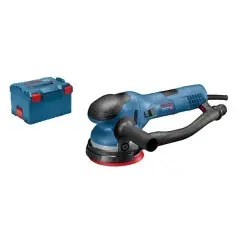 Soldes Ponceuse excentrique 550 W GET 55-125 en coffret L-BOXX BOSCH 0601257001