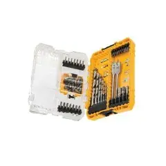 Coffret 55 pièces Toughcase embouts et forets pour bois et métal DEWALT DT70757-QZ Offre Du Jour