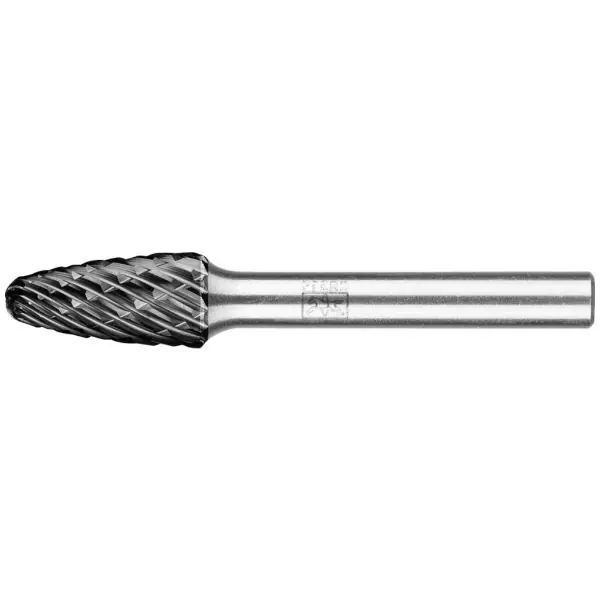 Prix Cassé PFERD TOOLS Fraise sur tige en carbure hautesperformances ALLROUND,forme d’ogive à bout arrondi RBF,Ø 10x20 mm,Ø de tige 6 mm HICOAT,usinage universel