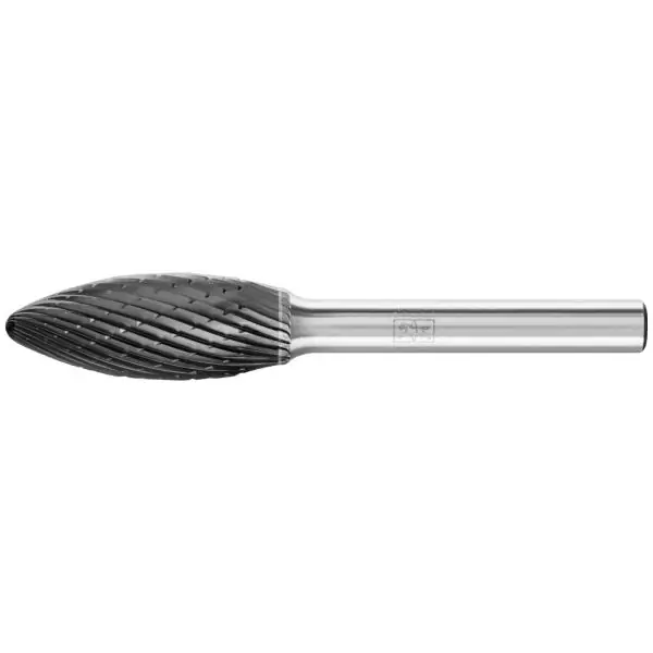 PFERD TOOLS Fraise lime carbure hautes performances, forme de flamme B Ø 12x30 mm, tige Ø 6 mm Z3P HICOAT, usinage universel Vente Directe