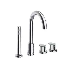 Ensemble mitigeur bain-douche thermostatique ALEXIA 363302TM sur gorge chromé RAMON SOLER 36C301648 Petit Prix