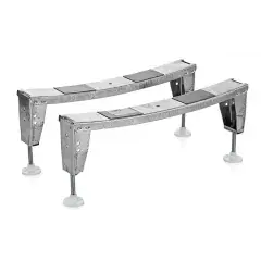 Meilleur Choix Jeu de pieds métal autocollants pour baignoire ROCA A291021000