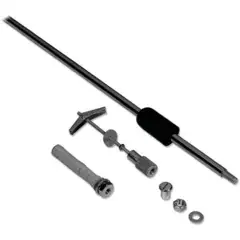 Super Prix Support ciel de bar chromé hauteur maximale 1040 mm EMUCA 8054811