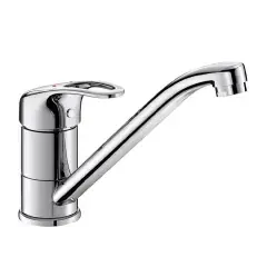 Mitigeur d‘évier mécanique monotrou avec bec orientable DELABIE 2210 Commande En Gros