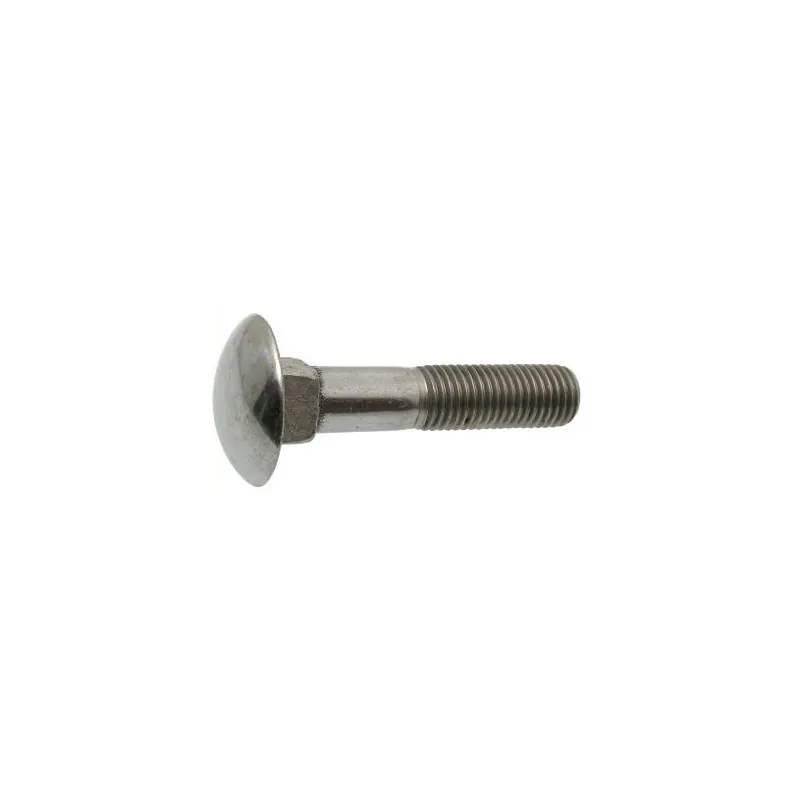 Vis tête ronde collet carré zingué 10 x 60 mm Satisfait Ou Remboursé