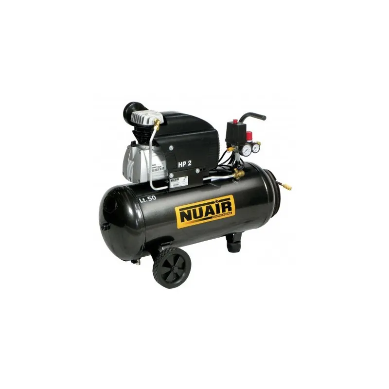 Super Prix Compresseur Piston Monophasé 2CV 11 M³/H – FINI® – Cuve 50 Litres – AMICO 2400-50