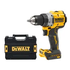 Promotion Saisonnière Perceuse visseuse 18 V XR BRUSHLESS (sans batterie ni chargeur) + coffret T-STAK DEWALT DCD800NT-XJ