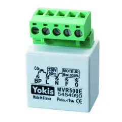 Top Vente Micromodule 500 W à encastrer pour volet roulant YOKIS MVR500E