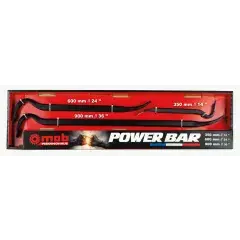 Commander Vite Pack 3 POWER BARS 350 – 600 – 900 mm MOB OUTILLAGE 7187000301