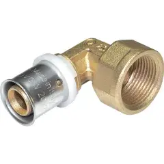Coude 90° femelle à sertir type H 862 16 x 2 1/2‘‘ 25 mm COMISA 87.17.160 Quantité Limitée