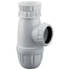 Siphon evier réglable sortie D40 plastique blanc VALENTIN 75030000100 Dernier Modèle