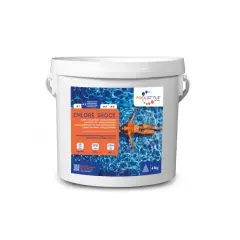 Dernière Chance Seau de Chlore Shock granular 4 kg C/4 P/72 POOLSTYLE PSL-500-0005