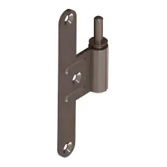 Lame mâle pour paumelle universelle huisserie bois inox droite 130 x 43 mm MONIN 627800 Usine Directe