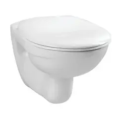 Pack WC NORMUS cuvette suspendue standard 54 x 36 cm avec abattant VITRA 6855N003-6064 Offre Exclusive