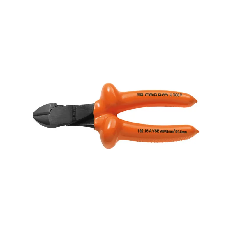 Pince Coupante Diagonale Electricien Fil Dur 1000V FACOM® - 165MM - 192.16AVSE Promotion Saisonnière