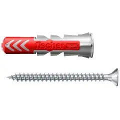 Chevilles bi-matière DuoPower S avec vis 6X30 boîte de 50 FISCHER 555106 Remise