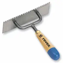 Acheter En Ligne Truelle à berthelet 1 coté denté 60 mm REVEX 036042