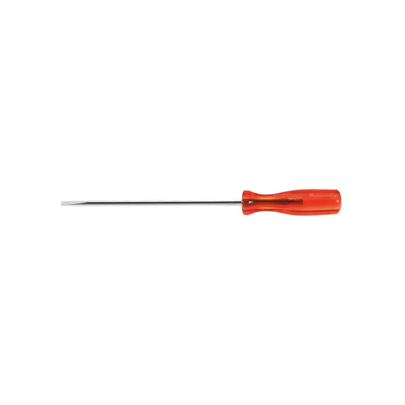 Quantité Limitée Tournevis Plat Lame Fraisée FACOM ISORYL® - Fente 6,5X1,2 - Lame 100MM - AR.6,5X100