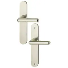 Garniture CORTINA sur plaque laiton bec de cane HOPPE 659852 Commander Maintenant