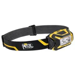 Lampe frontale ARIA 2R rechargeable noir et jaune PETZL E071AA00 Vente Flash