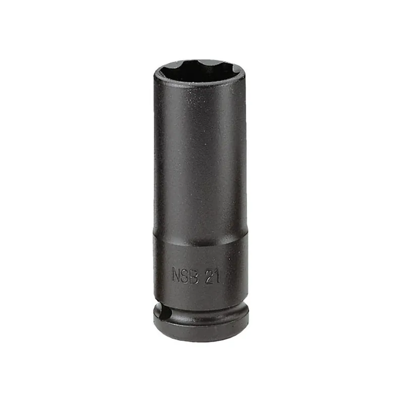 Pas Cher Douilles impact 1/2 longues parois fines 6 pans métriques 24mm - Facom NSB.24