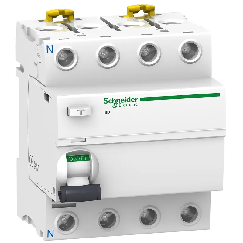 Achat Immédiat Acti9, iID interrupteur différentiel 4P 40A 300mA sélectif type Asi – A9R35440