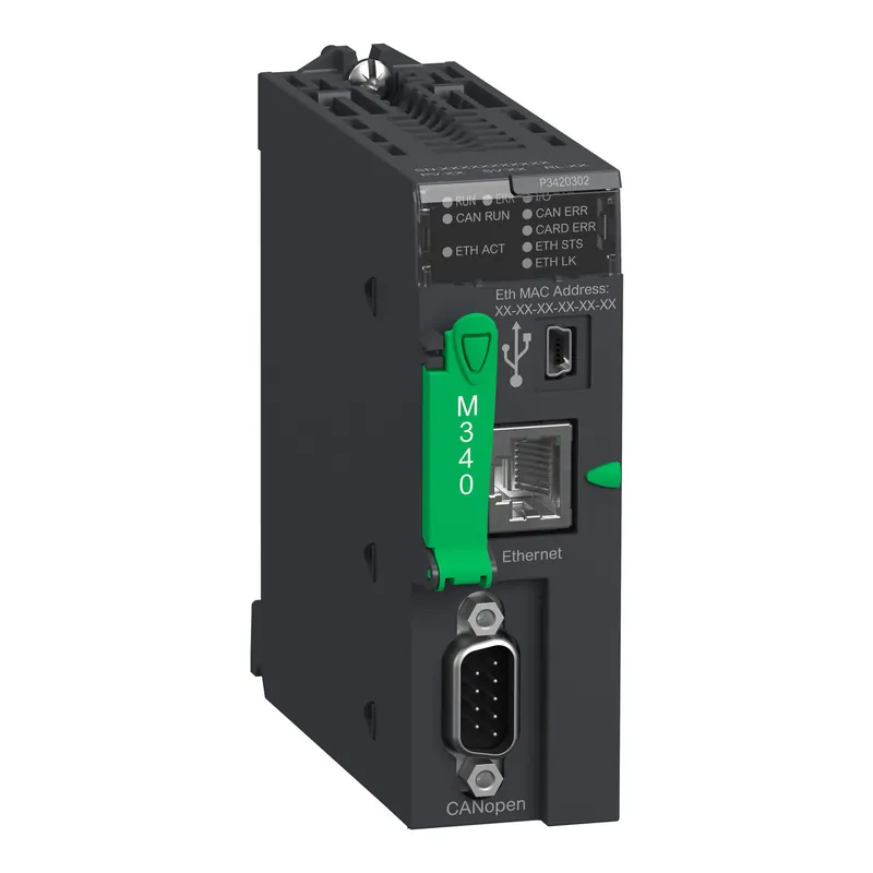 Produit De Marque Processeur M340 1024 E/S TOR 256 E/S ANA 1 port CANopen 1 port Ethernet - BMXP3420302