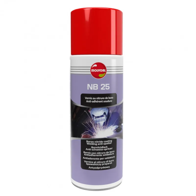 Anti-Adhérent Vernis Céramique NB 25 – Aérosol 520 ML Protection Buse Torche Semi-Automatique Livraison Express