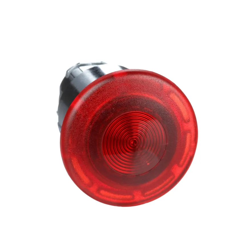 Harmony tête de bouton poussoir lumineux Ø 40 mm - pousser-tirer - Ø22- rouge - ZB4BW643 Seulement Aujourd'hui