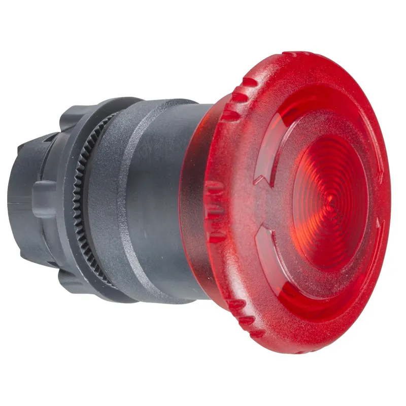 Vente Flash Harmony tête coupure d‘urgence lumineux Ø40 tourner pour déverrouiller Ø22 rouge – ZB5AW743