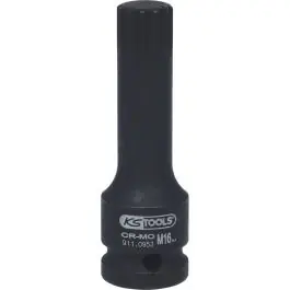 Douille tournevis à chocs longue XZN® 1/2‘‘, M16 – sur carte Meilleur Choix