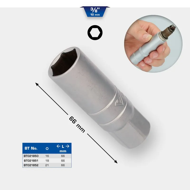 Douilles pour bougies d‘allumage 3/8‘‘ Nouvel Arrivage
