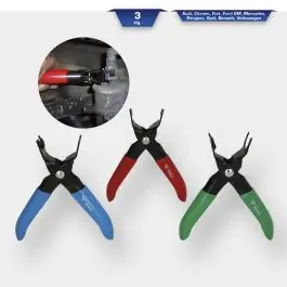 Offre Limitée Jeu de pinces de déverrouillage de conduite de carburant, 3 pcs