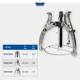 Extracteur universel à trois griffes, 3‘‘ Satisfait Ou Remboursé