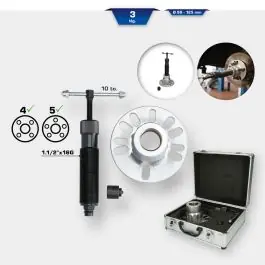 Expédition Rapide Extracteur hydraulique pour moyeux, 98 mm – 125 mm