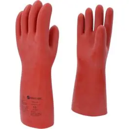Gants de protection pour électricien à protection mécanique et thermique, taille 12, classe 4, rouge Remise