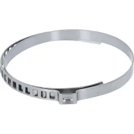 Expédition Rapide Colliers inox, grands, Ø 75-112mm, pack de 100
