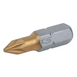 Embout de vissage 1/4‘‘ POZIDRIV TIN, 25 mm, PZ2 Livraison Express