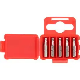Marque Embouts de vissage 1/4‘‘ 6 pans à tête sphérique, 25mm, 3/16‘‘ , pack de 5