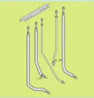 Vente Directe Kit de raccordement vertical colis 1523 BOSCH ELM ACCESS COMMUN