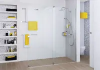 Paroi de douche coulissante PUREDAY 160 cm gauche Bon Marché