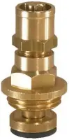 Tête de robinet cache entrée 20x27mm brut GUARESKIc Dernière Chance